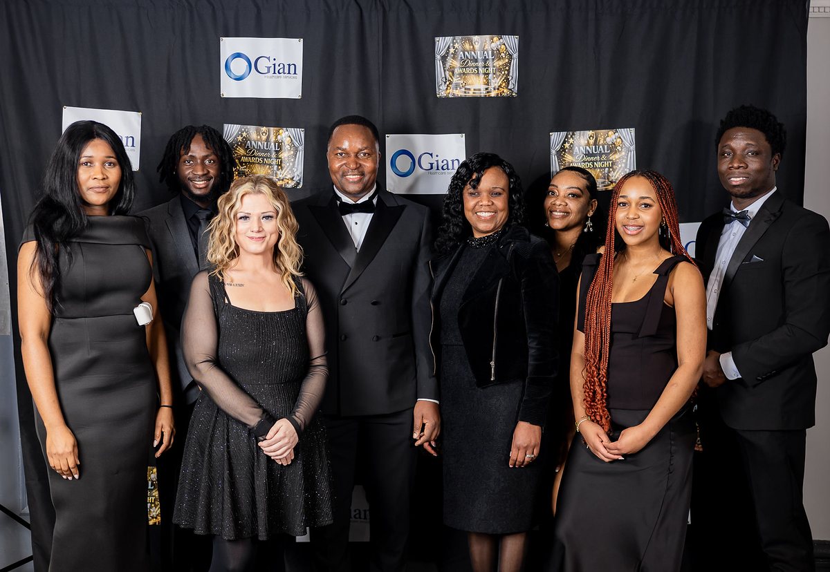 Gian Healthcare team at the Annual Dinner and Awards Night